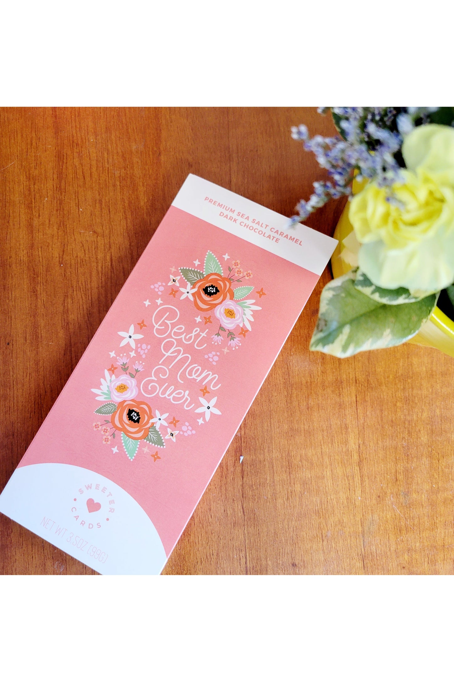 Mother's Day Card with Chocolate