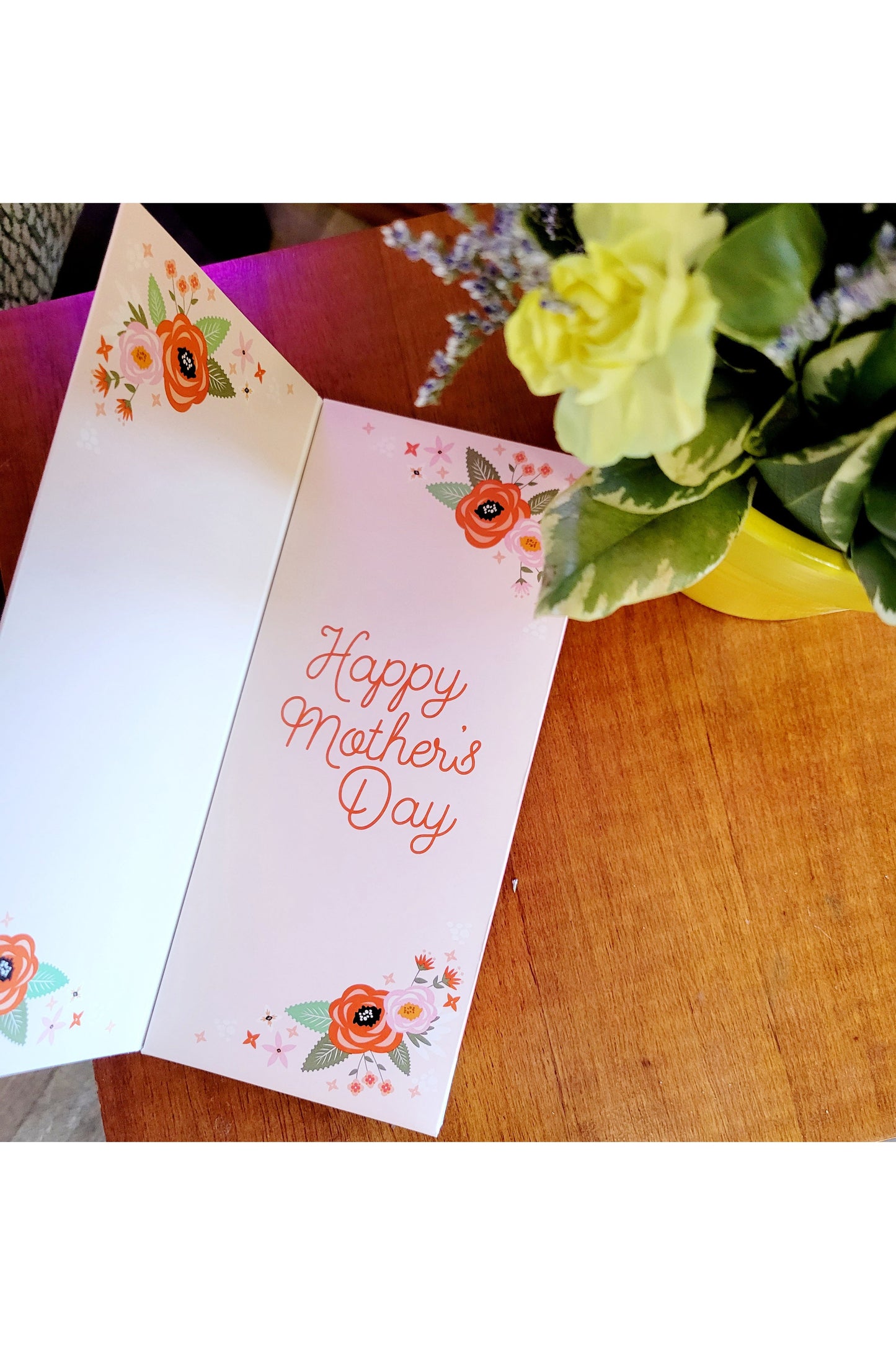 Mother's Day Card with Chocolate