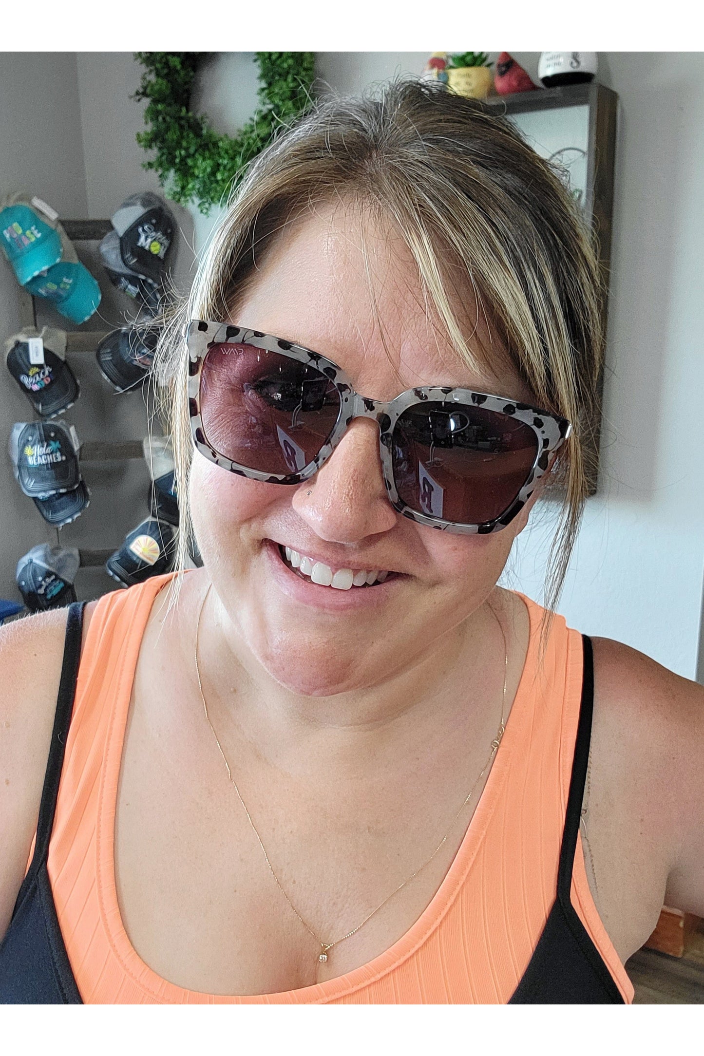 Square Oversized Polarized Sunglasses