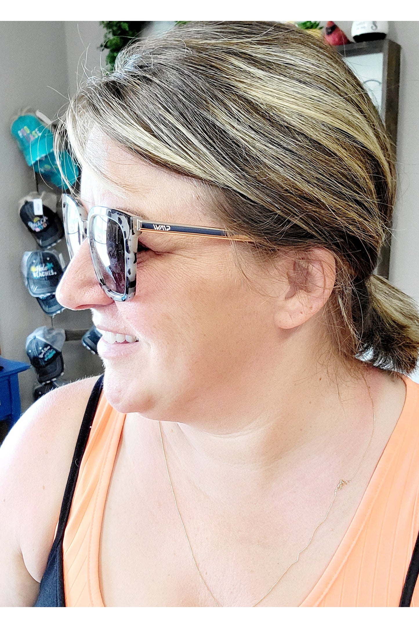 Square Oversized Polarized Sunglasses