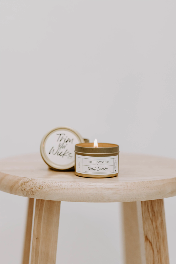 Mini Gold Candles w/ 3 scents to choose from
