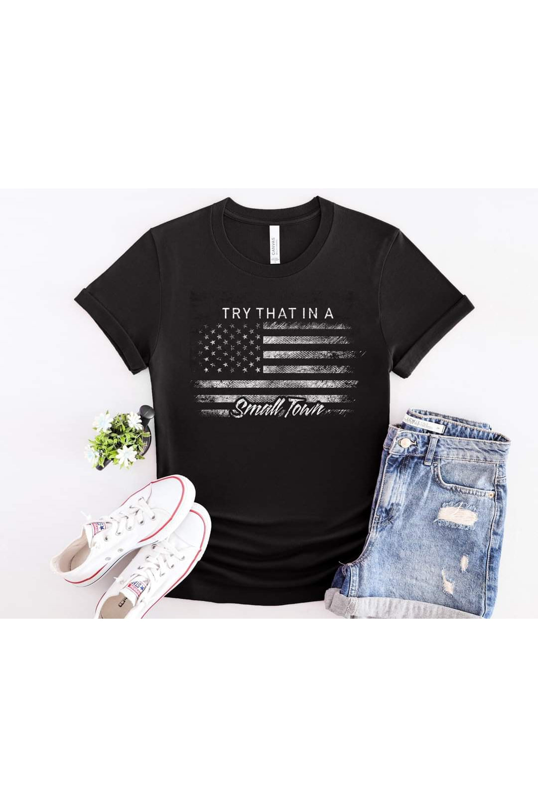 Try That In A Small Town Graphic Tee