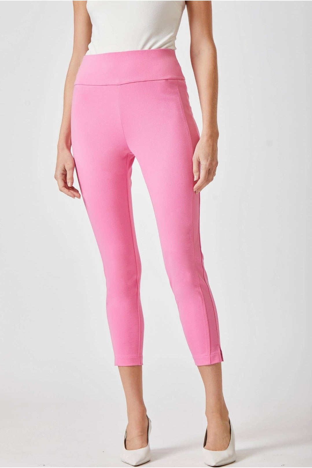 Pink Skinny Magic Pant-Bottoms-Dear Scarlett-Small-Revive Boutique