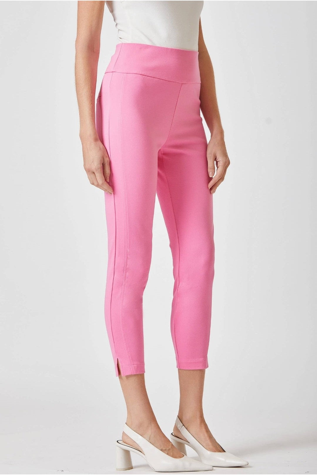 Pink Skinny Magic Pant-Bottoms-Dear Scarlett-Small-Revive Boutique
