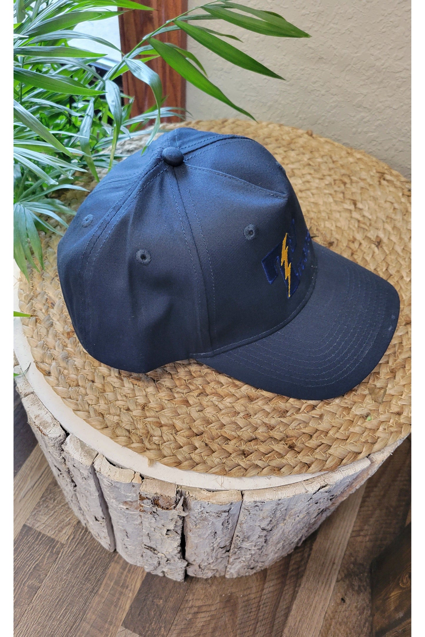 Titans Navy 5 Panel Twill Cap-Tea Titans-Revive Boutique-Revive Boutique