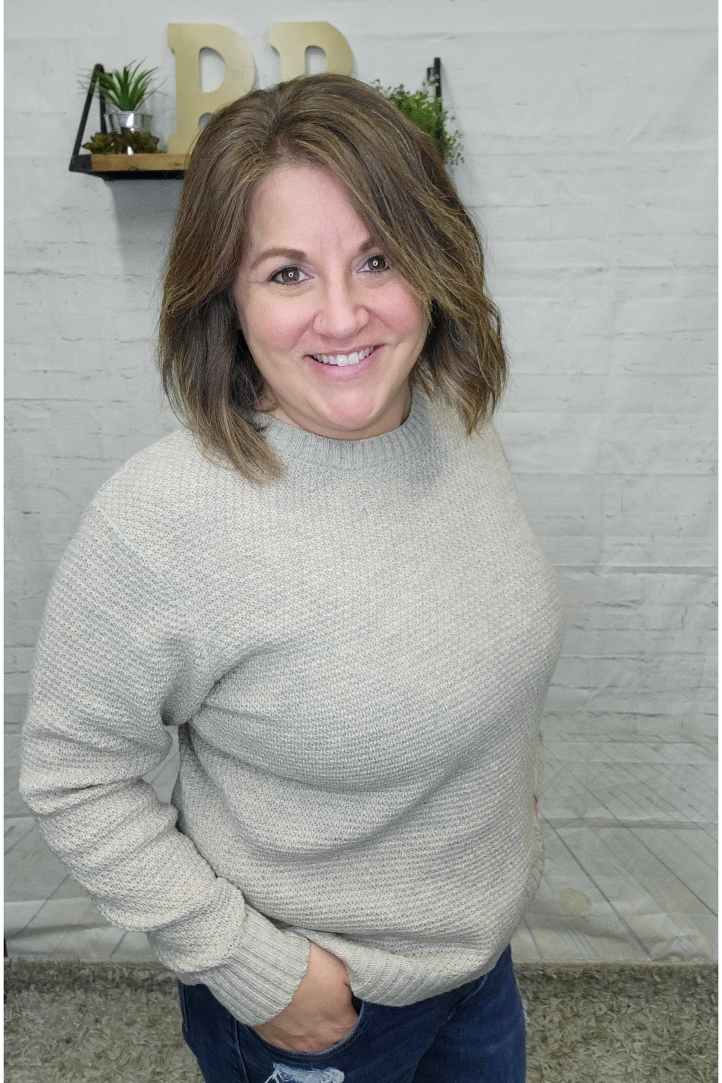 Round Neck Sweater