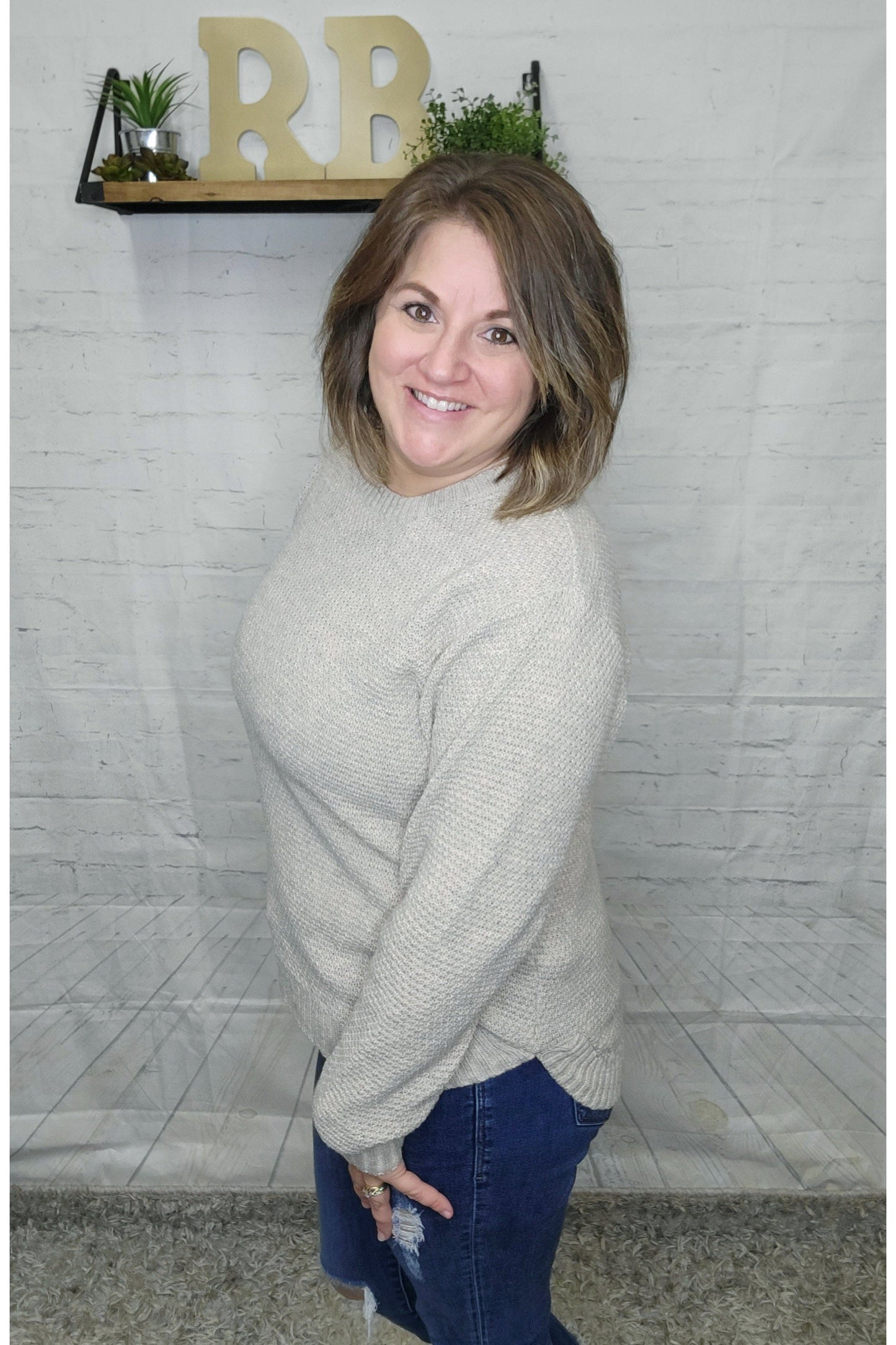 Round Neck Sweater