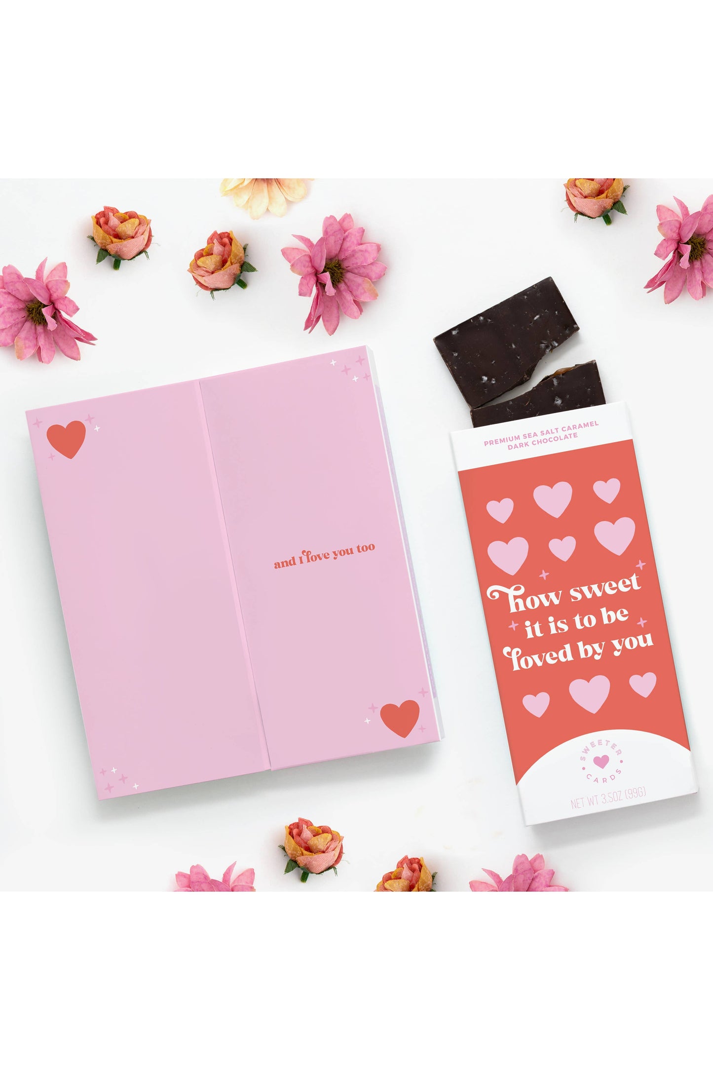 Chocolate Greeting Card: How Sweet It Is to Be Loved By You
