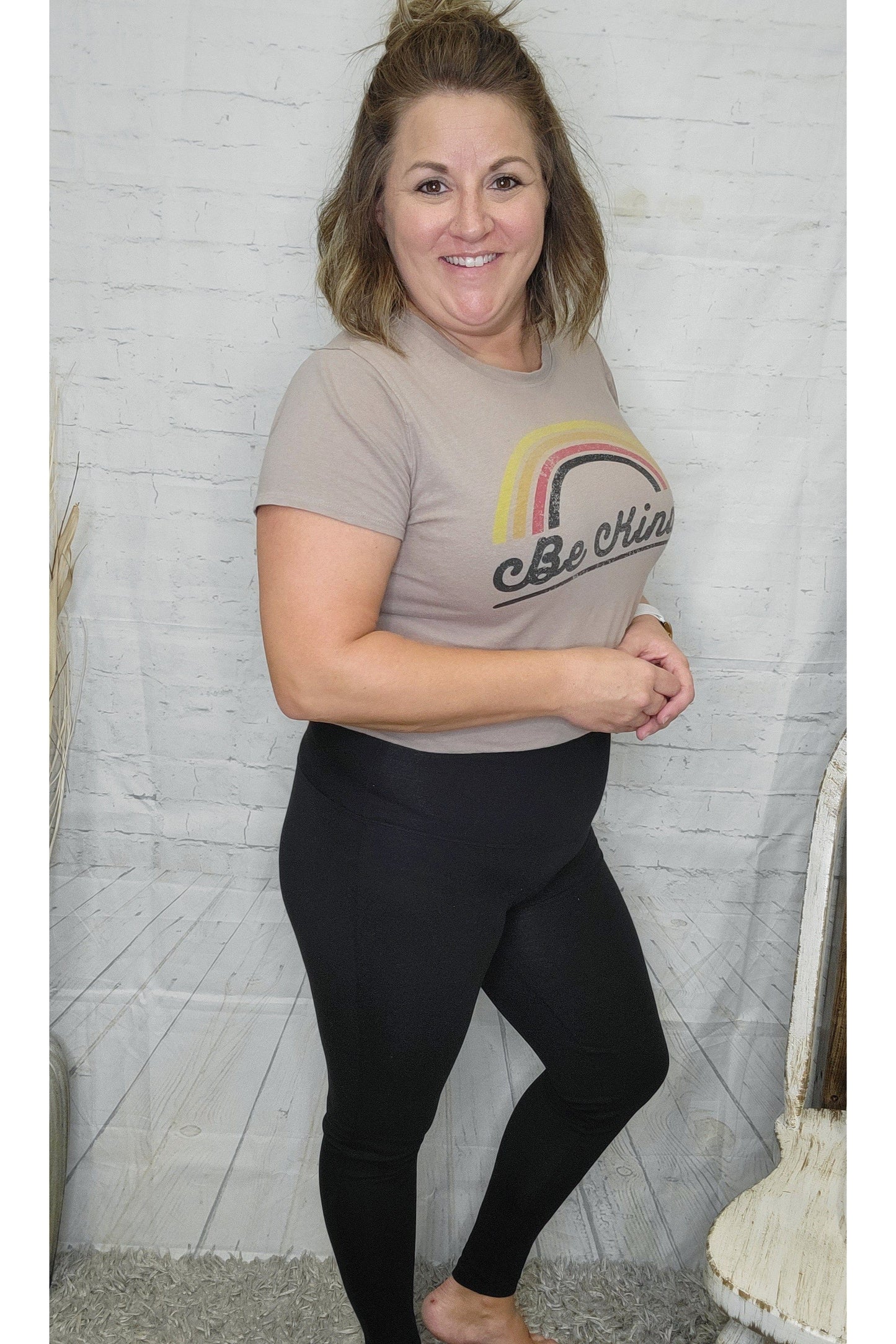 Black Cotton Legging