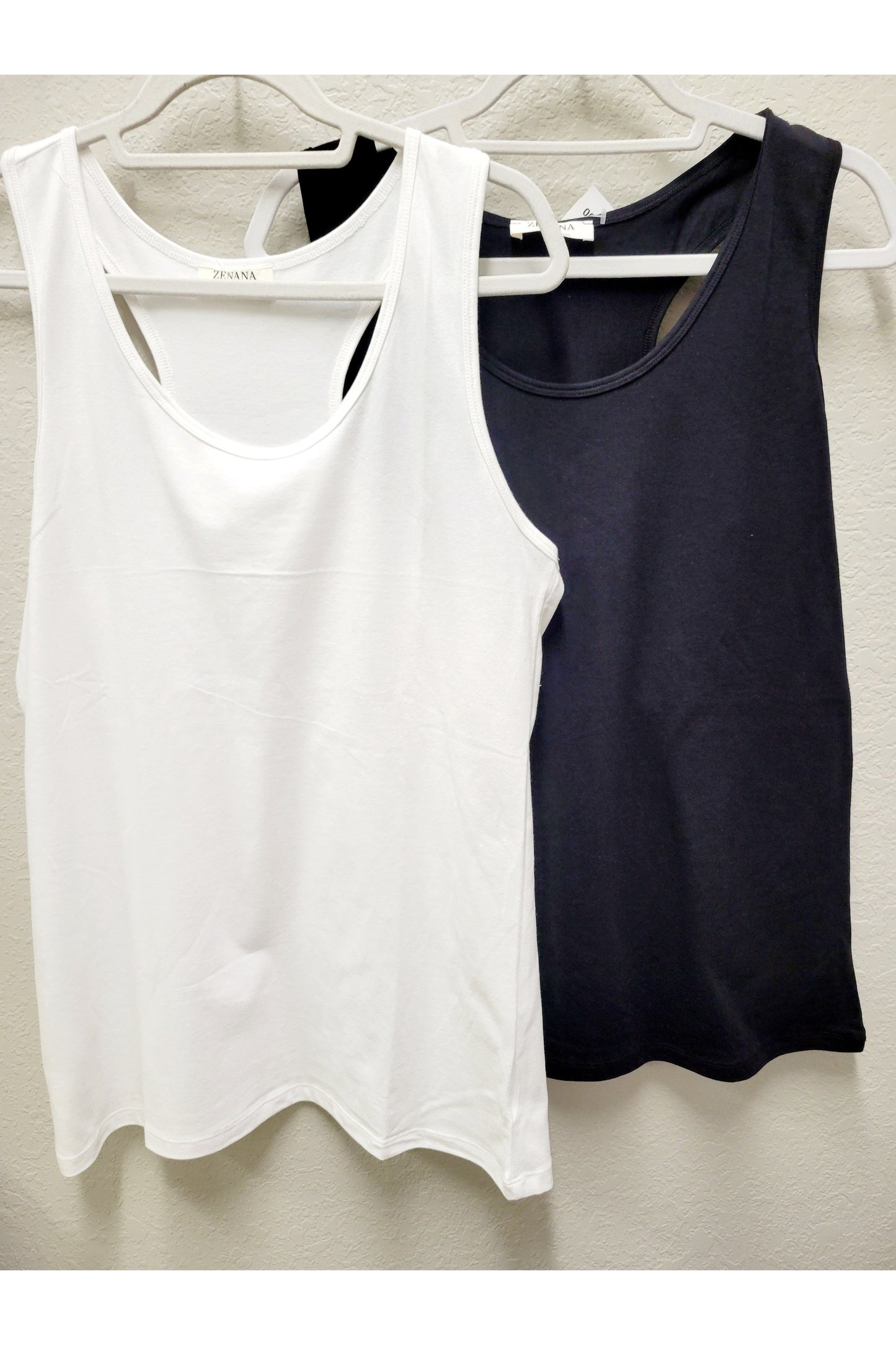 Cotton Spandex Racerback Tank