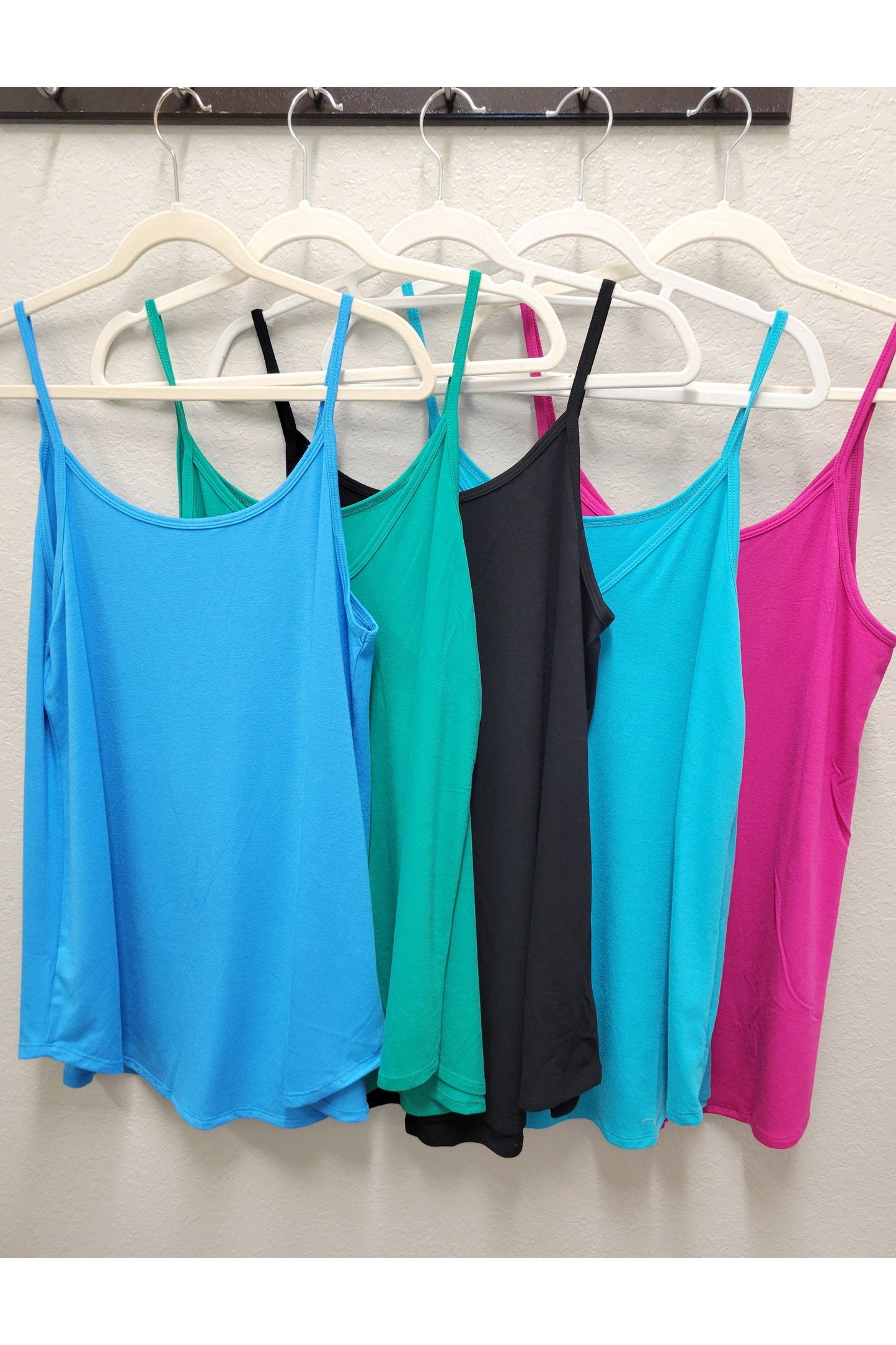 Reversible Cotton Spaghetti Strap Tank