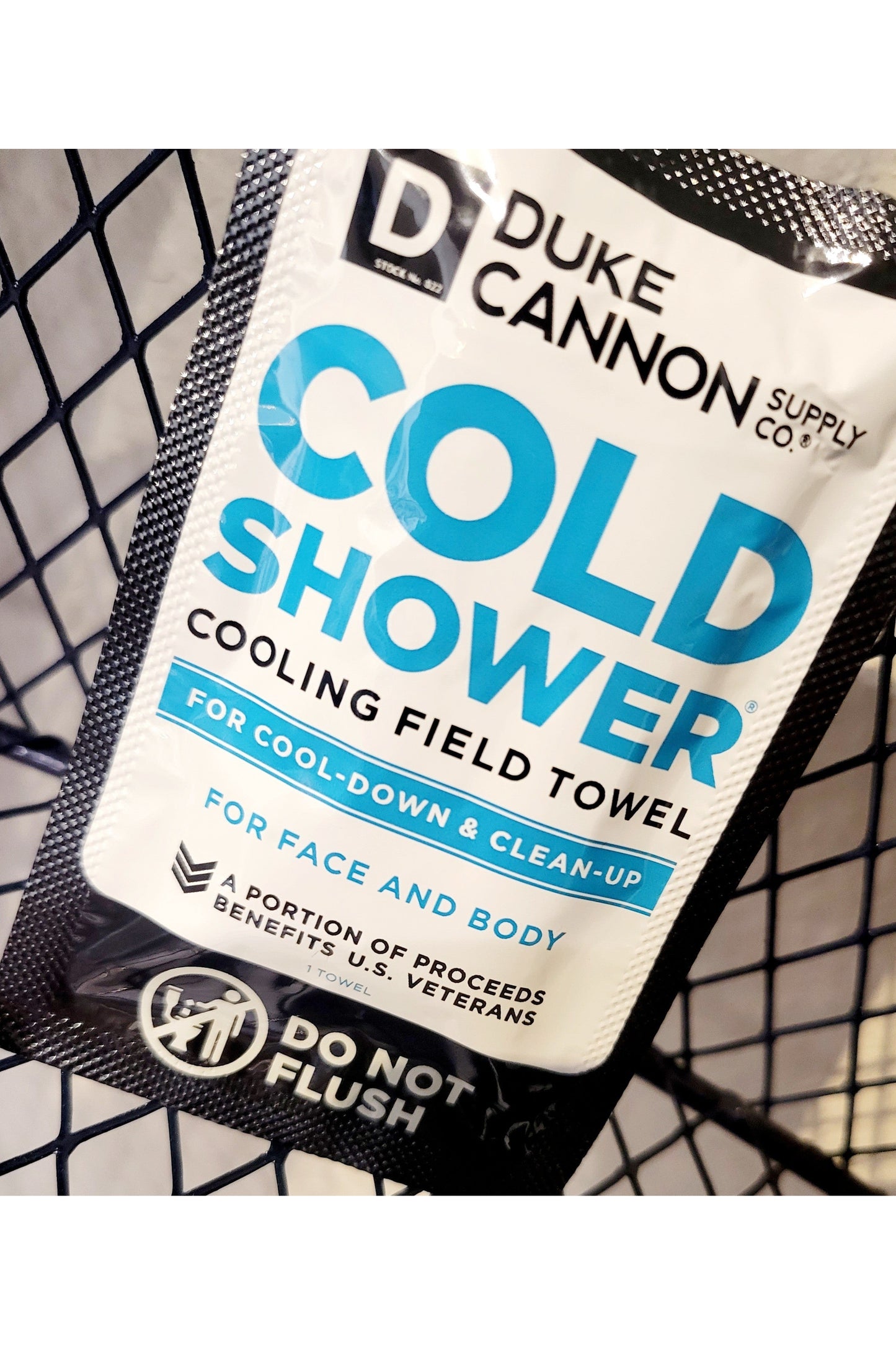 Mens Cold Shower Towel