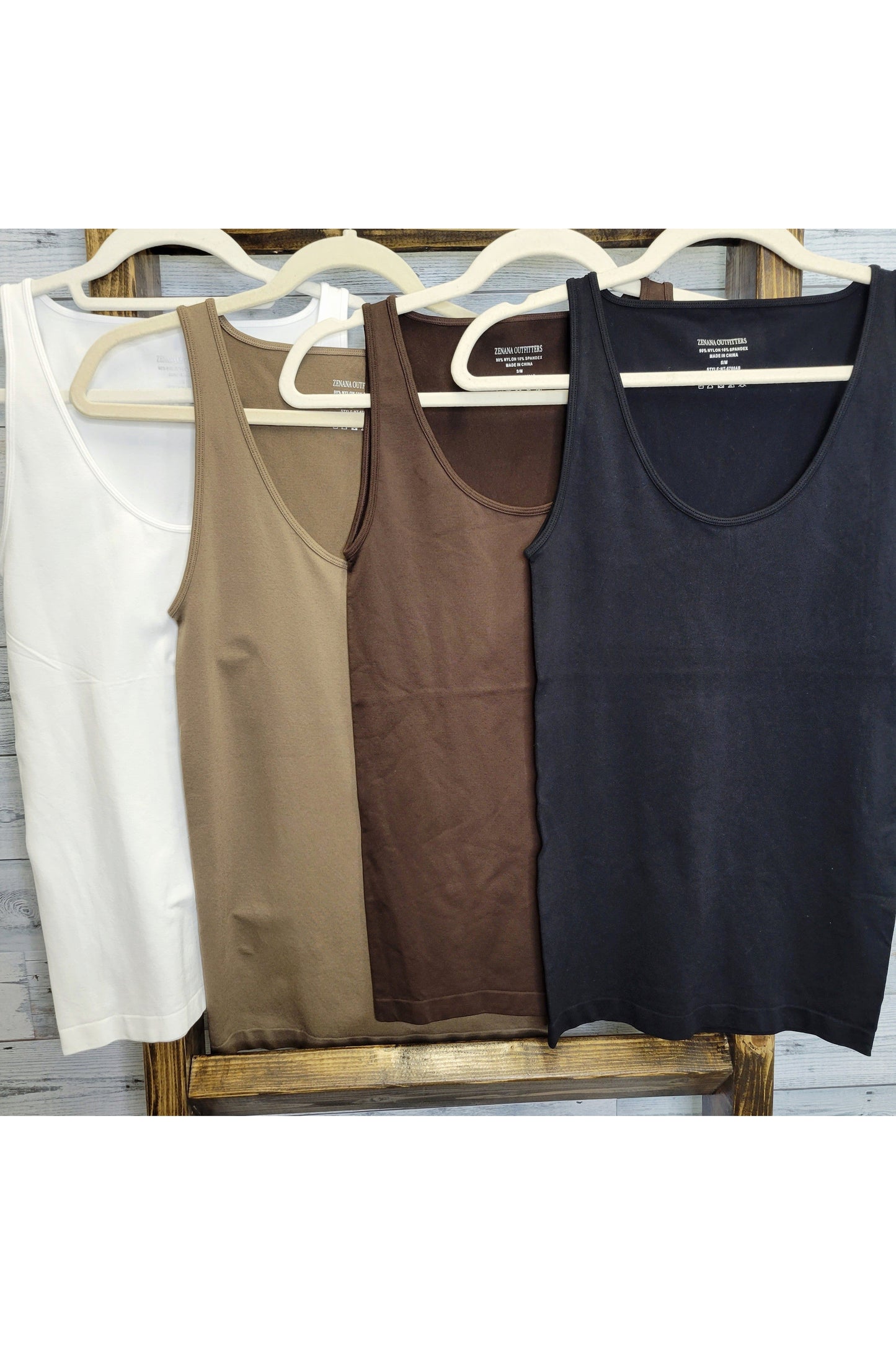 Seamless Scoop Neck Tank