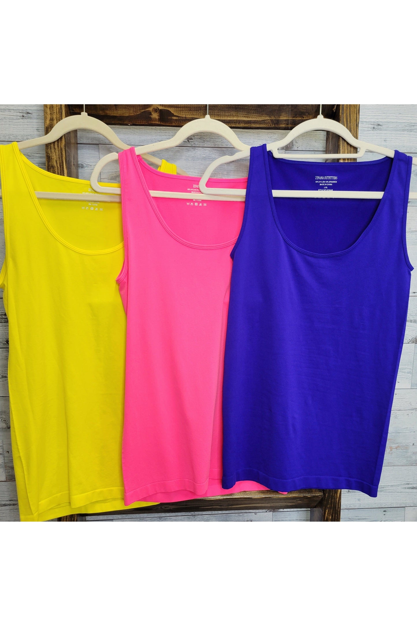 Seamless Scoop Neck Tank