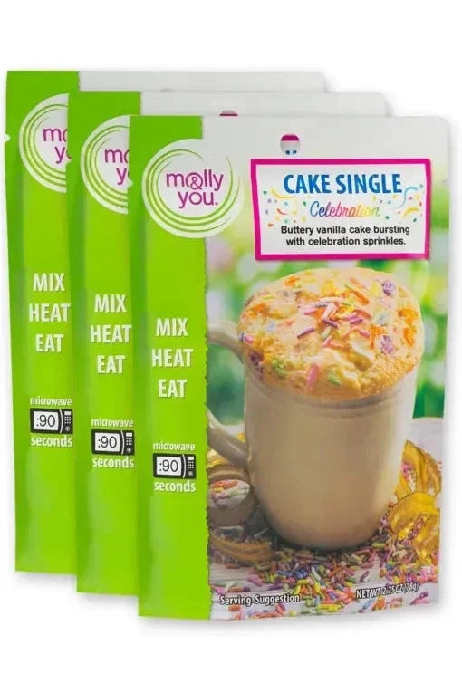 Celebration Cake Microwave Single