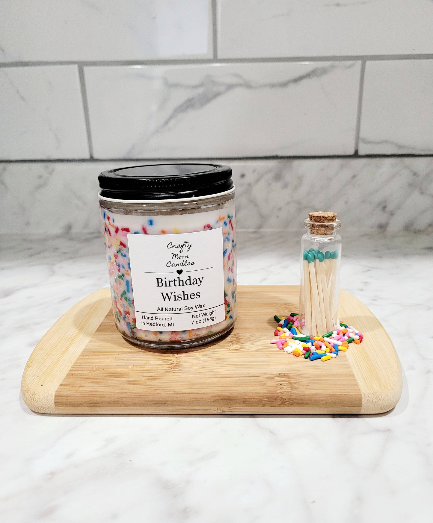 Birthday Wishes - Sprinkle Soy Candle