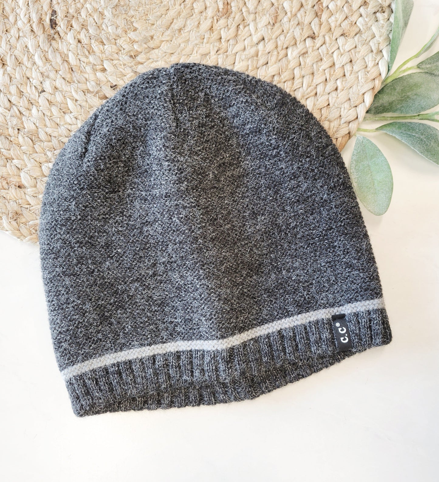 Unisex Classic Single Stripe CC Beanie