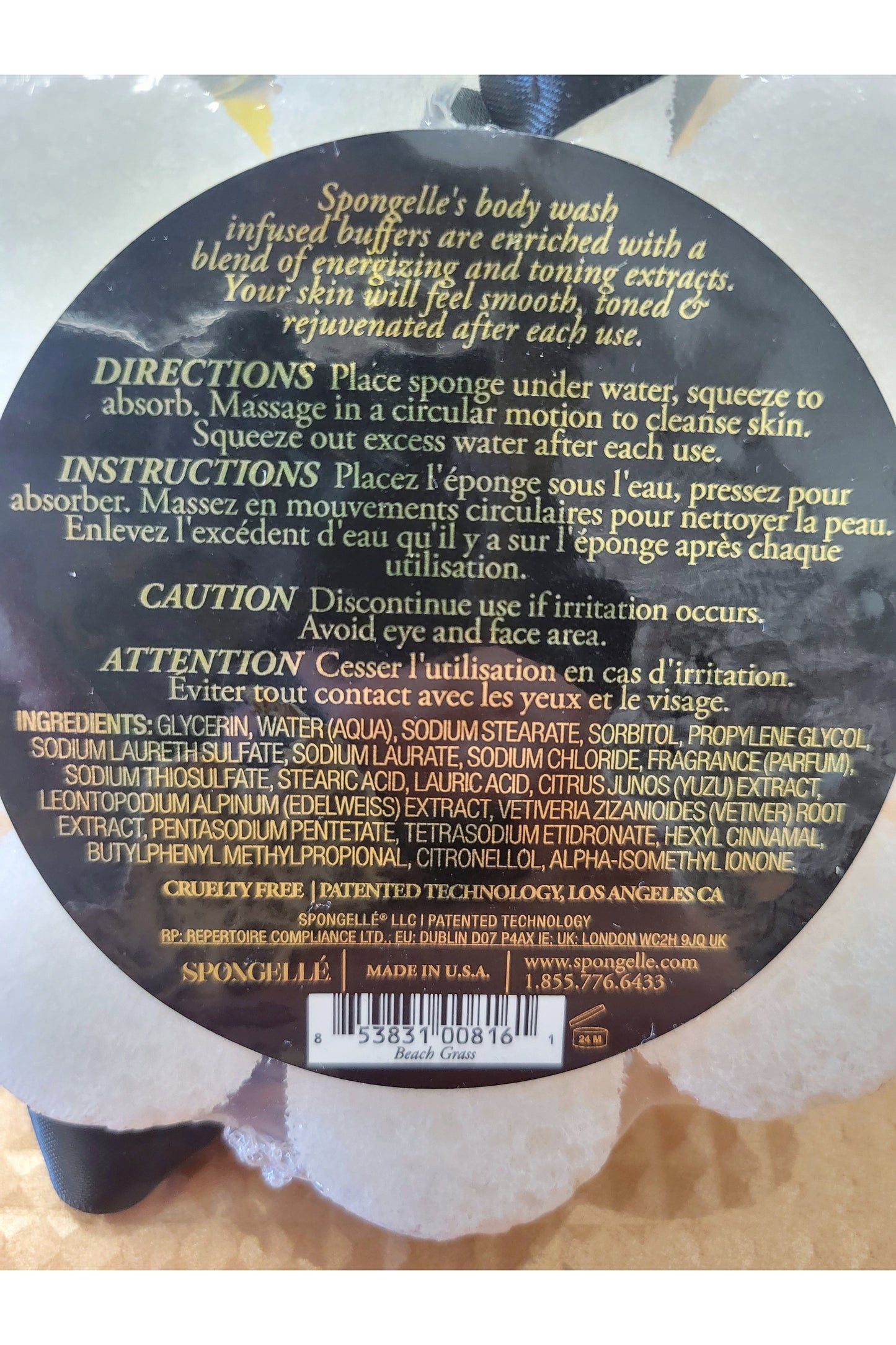 Spongelle Body Wash Infused Buffer
