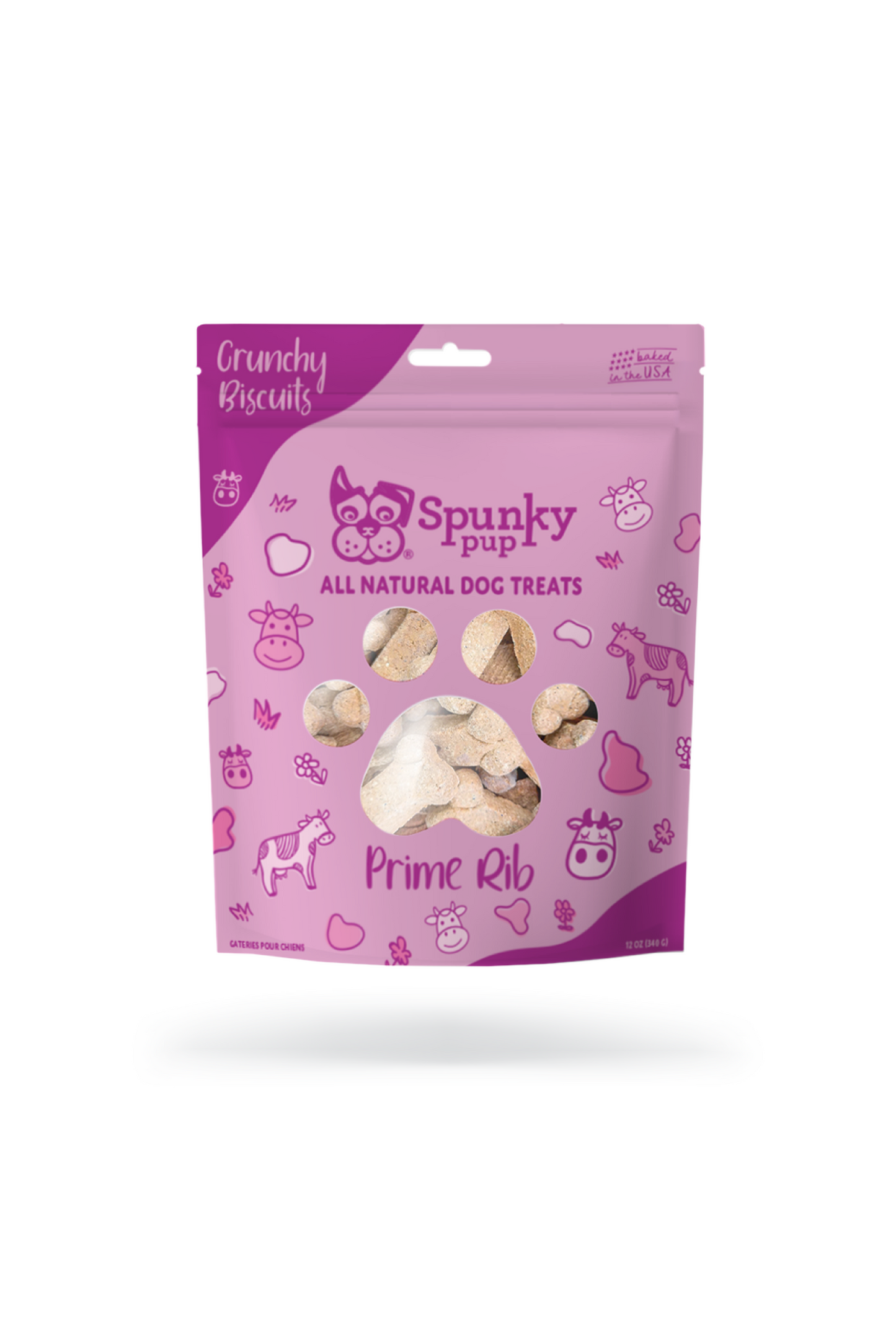 All Natural Crunchy Prime Rib Dog Treats