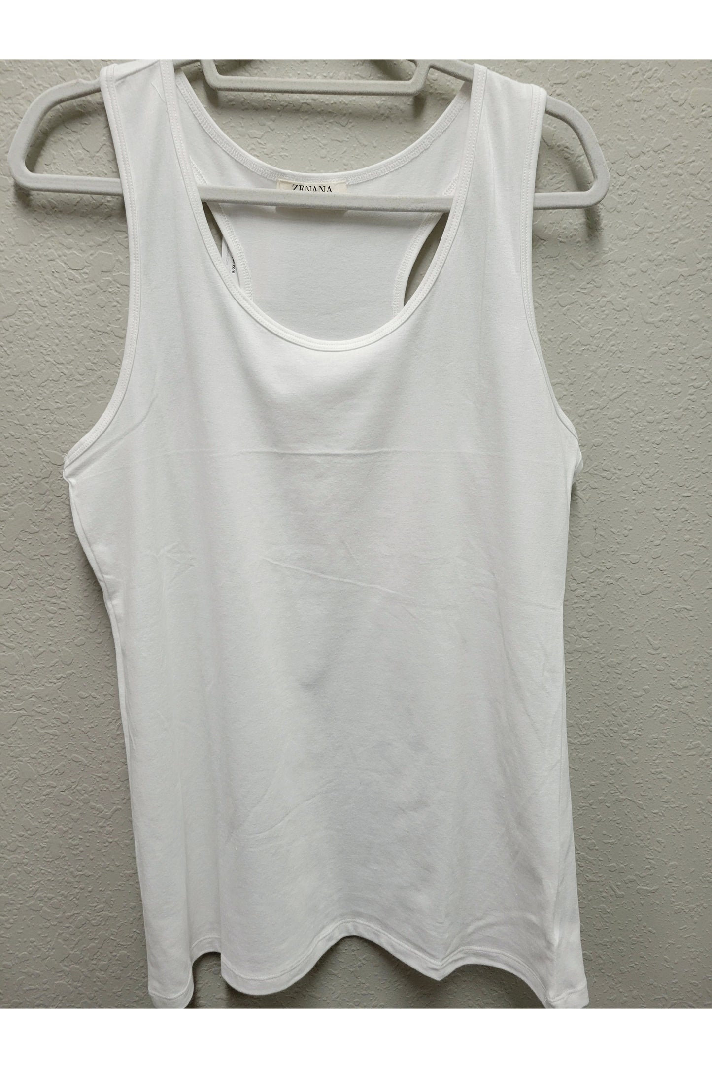 Cotton Spandex Racerback Tank