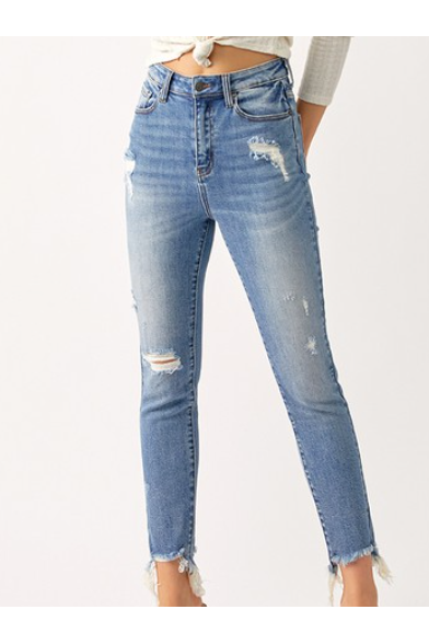 Risen High Rise Relaxed Skinny Fit Jean
