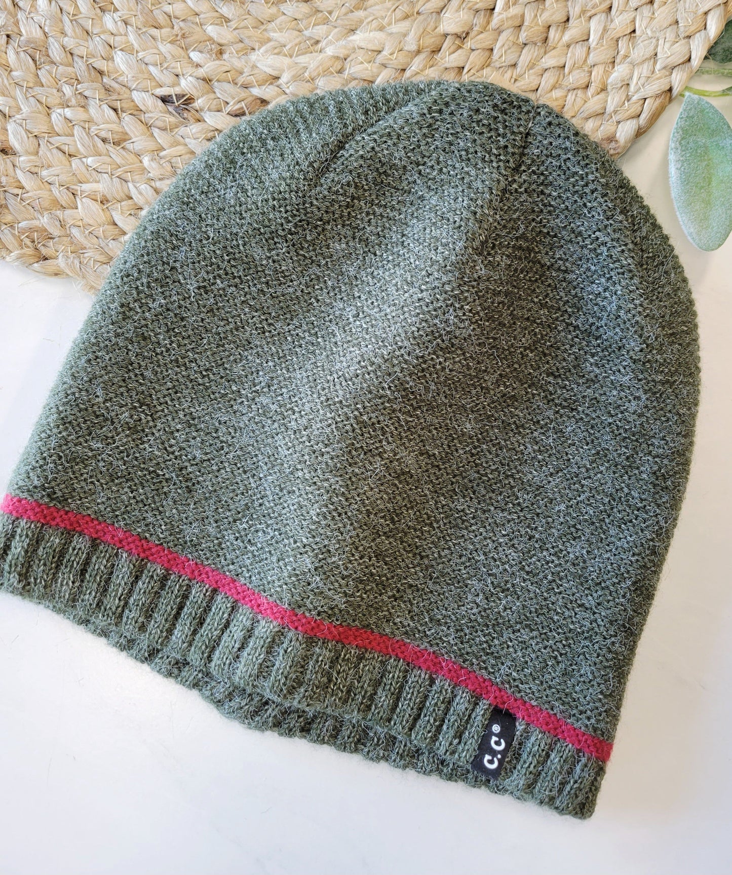 Unisex Classic Single Stripe CC Beanie