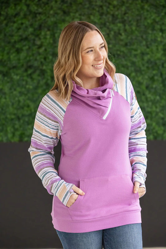 Pre-Order Zoey Zip Cowl Sweatshirt