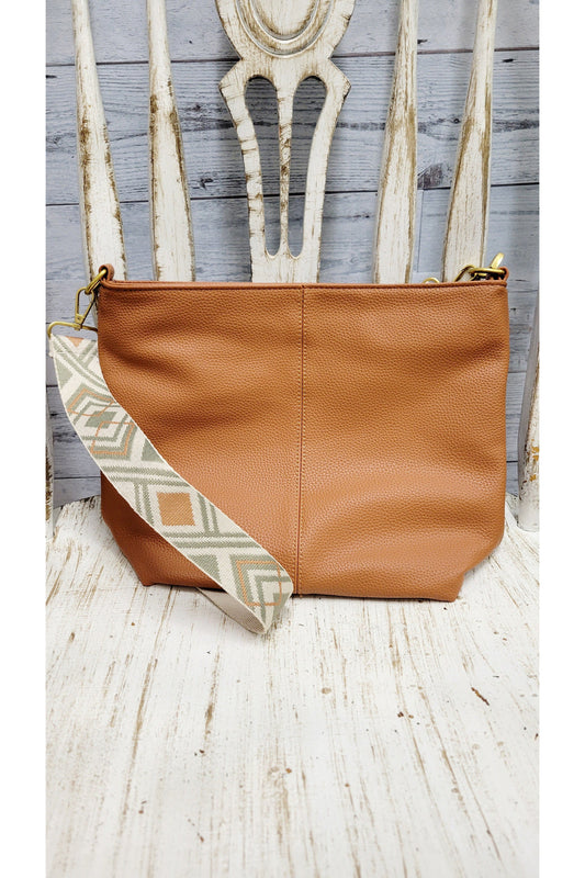 Adored Leather Shoulder Bag in two Colors-Bag-Revive Boutique & Floral-Camel-Revive Boutique