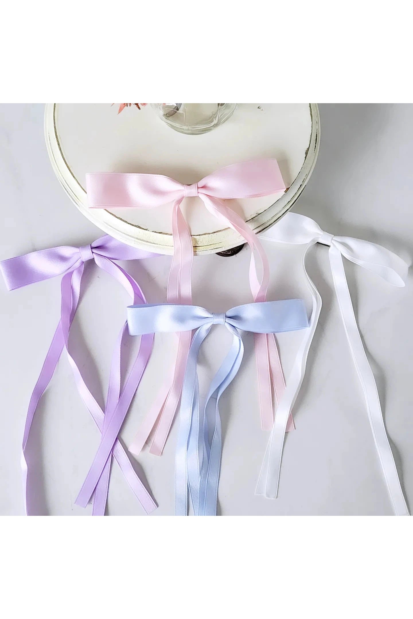 Charming Soft Pastel Hair Bows-Hair-Blakeley-Soft Pink-Revive Boutique