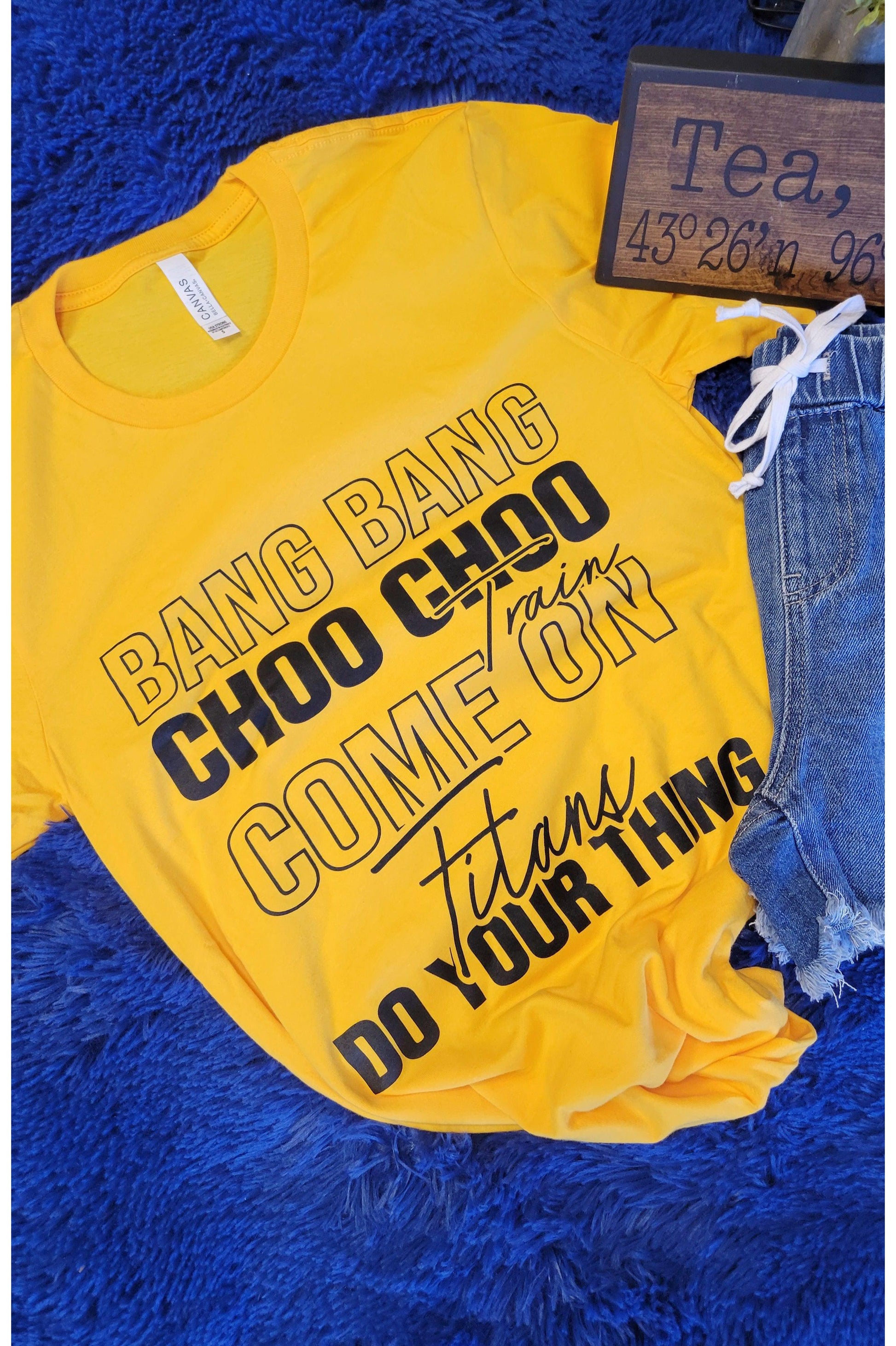 Choo Choo Train Titans Do Your Thing Graphic Tee-Tea Titans-Twisted Pelican-Small-Revive Boutique