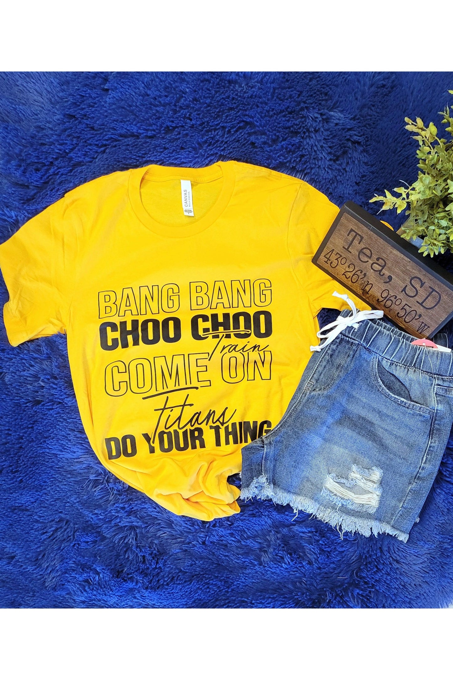 Choo Choo Train Titans Do Your Thing Graphic Tee-Tea Titans-Twisted Pelican-Small-Revive Boutique