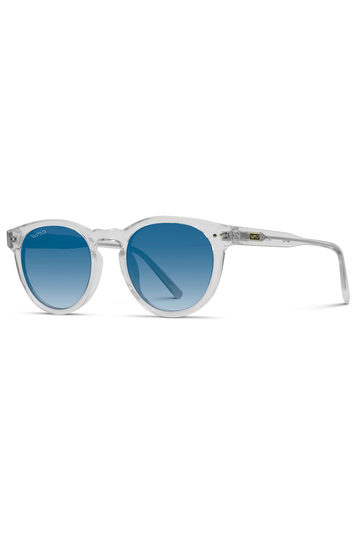 Classic Round Retro Acetate Polarized Sunglasses-Accessories-WMP Eyewear-Revive Boutique