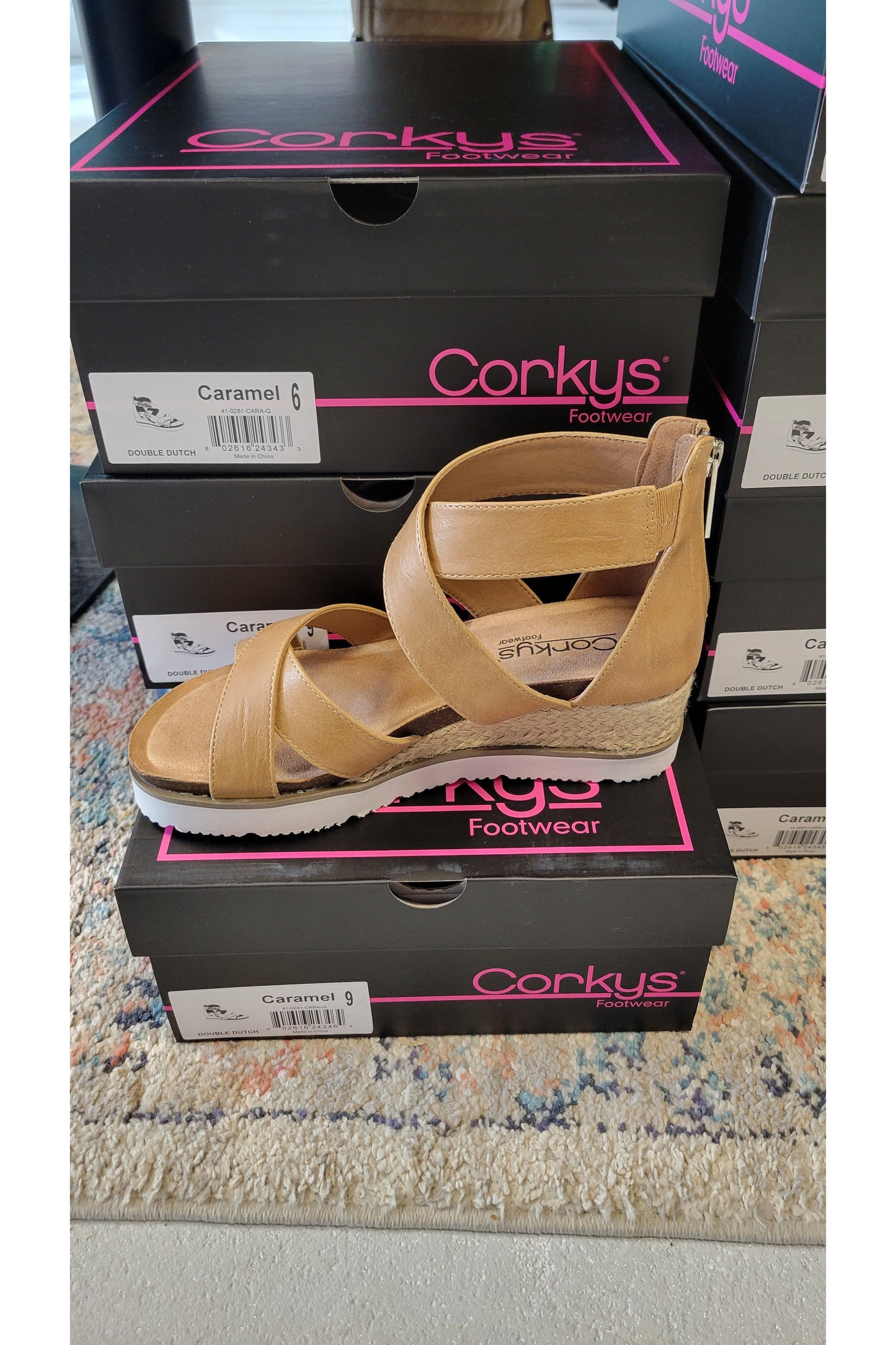 Corkys Double Dutch Wedge-Shoes-Corkys-6-Revive Boutique