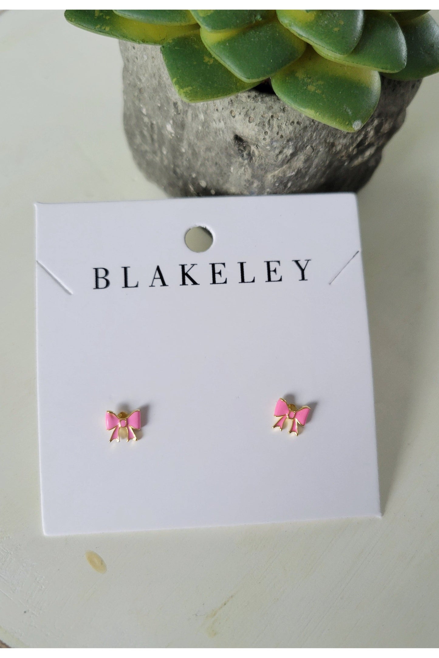 Dainty Bow Earrings-Jewelry-Blakeley-Revive Boutique