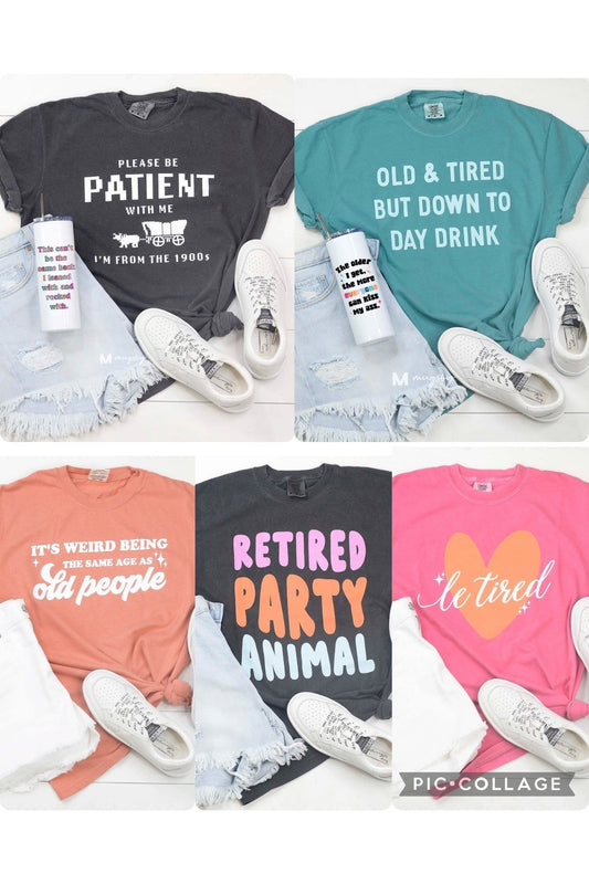 GRAPHIC TEES (mult options)-Graphic Tee-Mugsby-Old People-Small-Revive Boutique