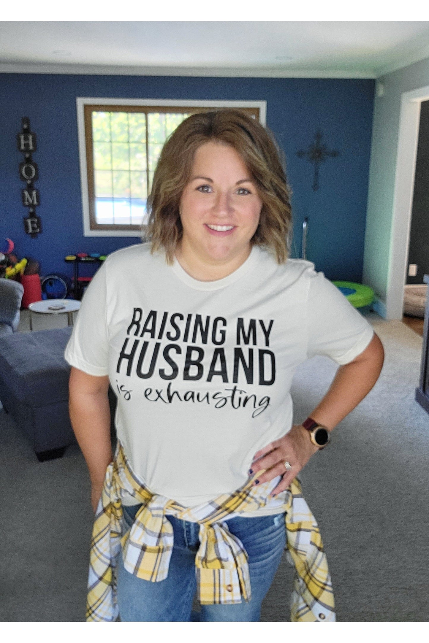 Raising My Husband Graphic Tee-Graphic Tee-Kissed Apparel-Small-Revive Boutique