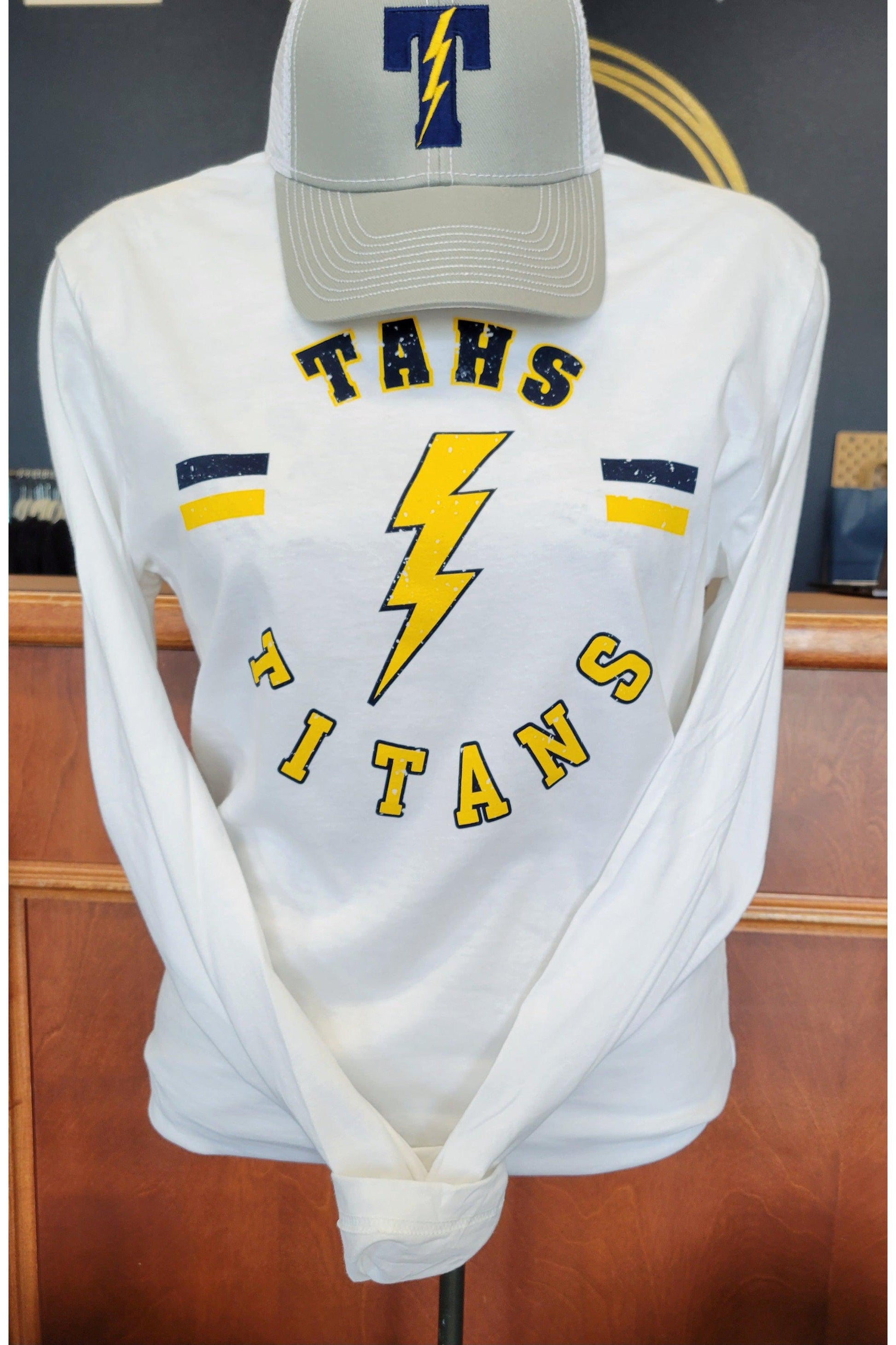 Titans Long Sleeve Graphic -Youth & Adult-Tea Titans-Revive Boutique & Floral-YOUTH XS-Revive Boutique