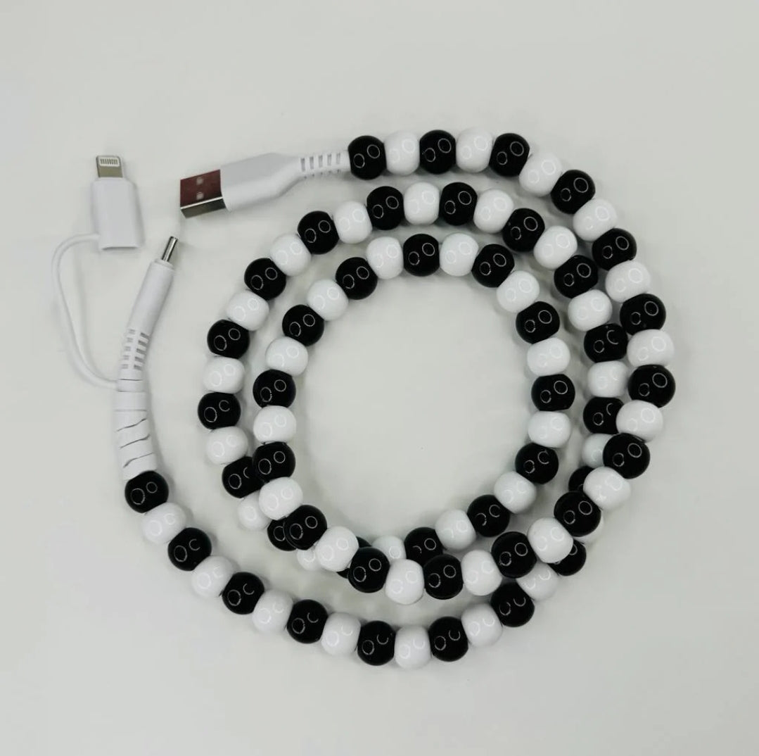 Beaded Phone Charging Cable (Mult Options)