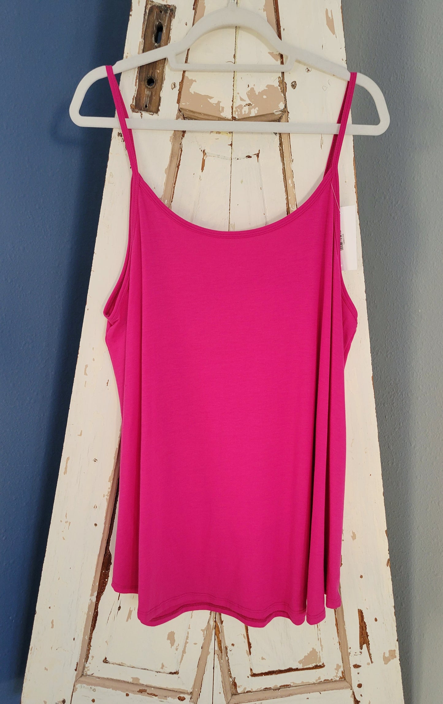 Reversible Cotton Spaghetti Strap Tank PLUS ONLY