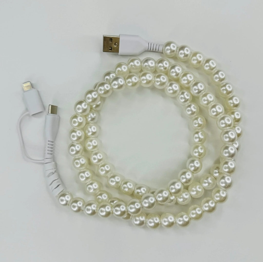 Beaded Phone Charging Cable (Mult Options)